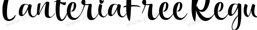 CanteriaFree Regular字体转换